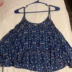 Hollister flowy tank top. Great condition. Adjustable straps.